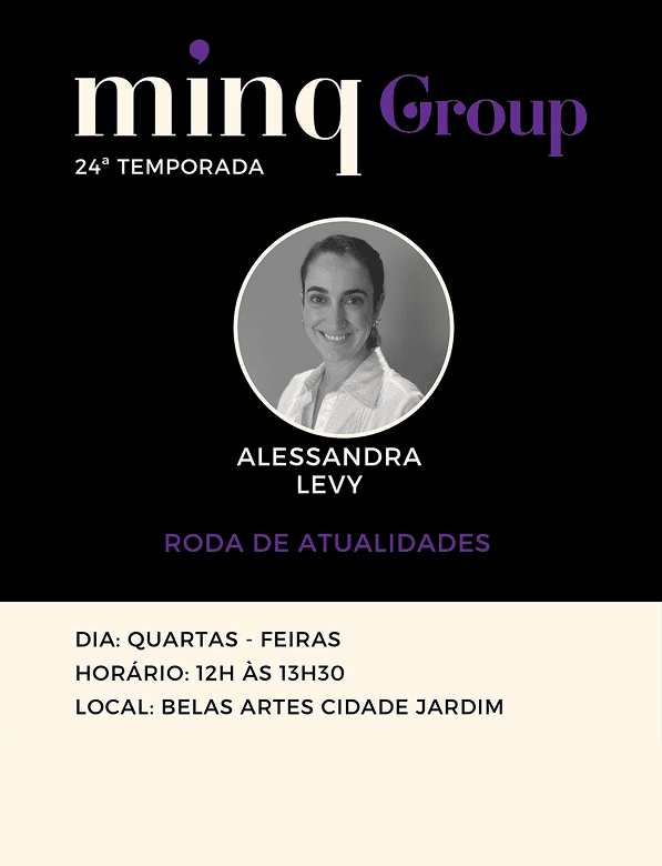 G2 | Encontros Quinzenais Roda De Atualidades Com Alessandra Levy