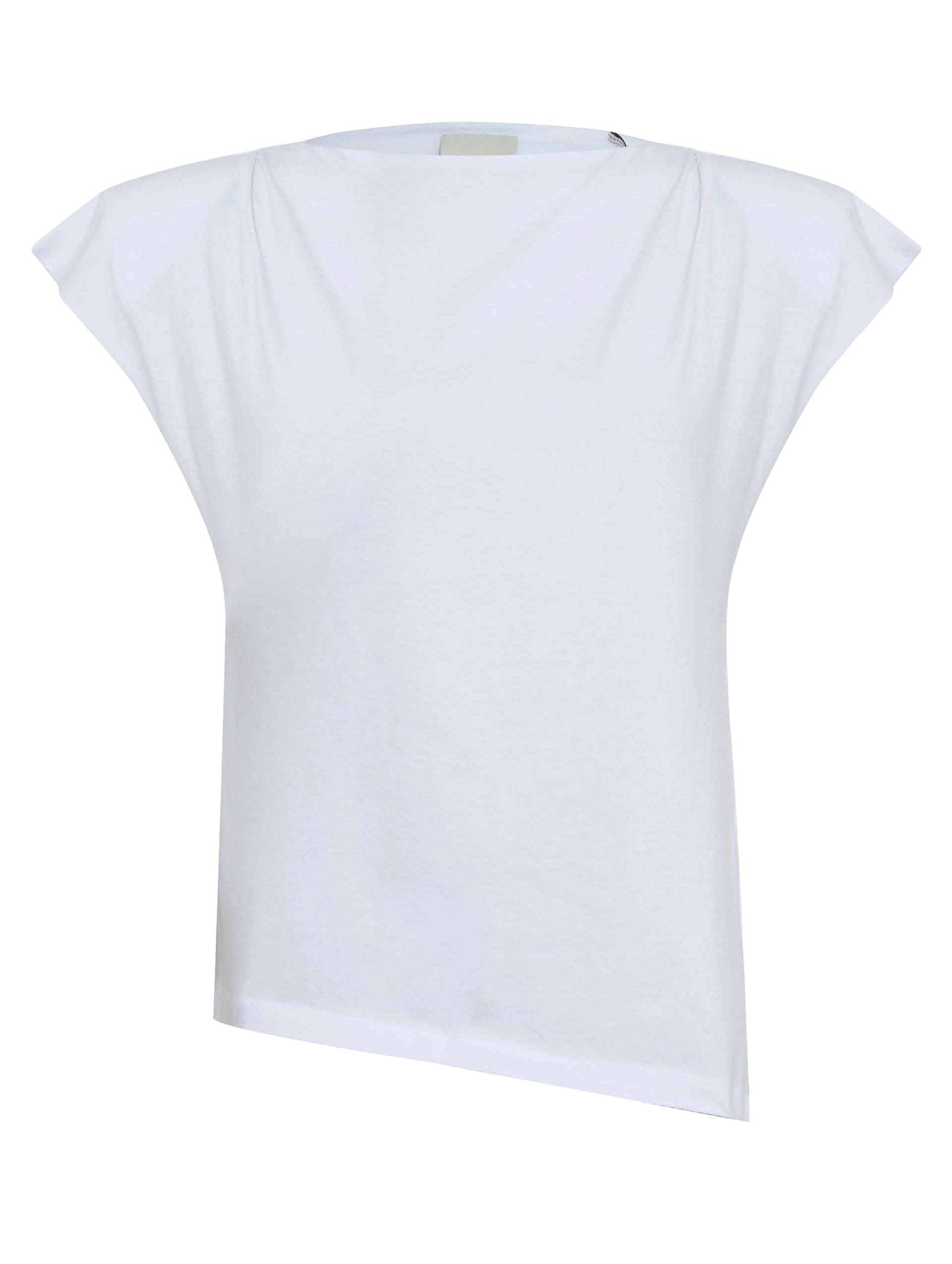 Camiseta Assimétrica Branca