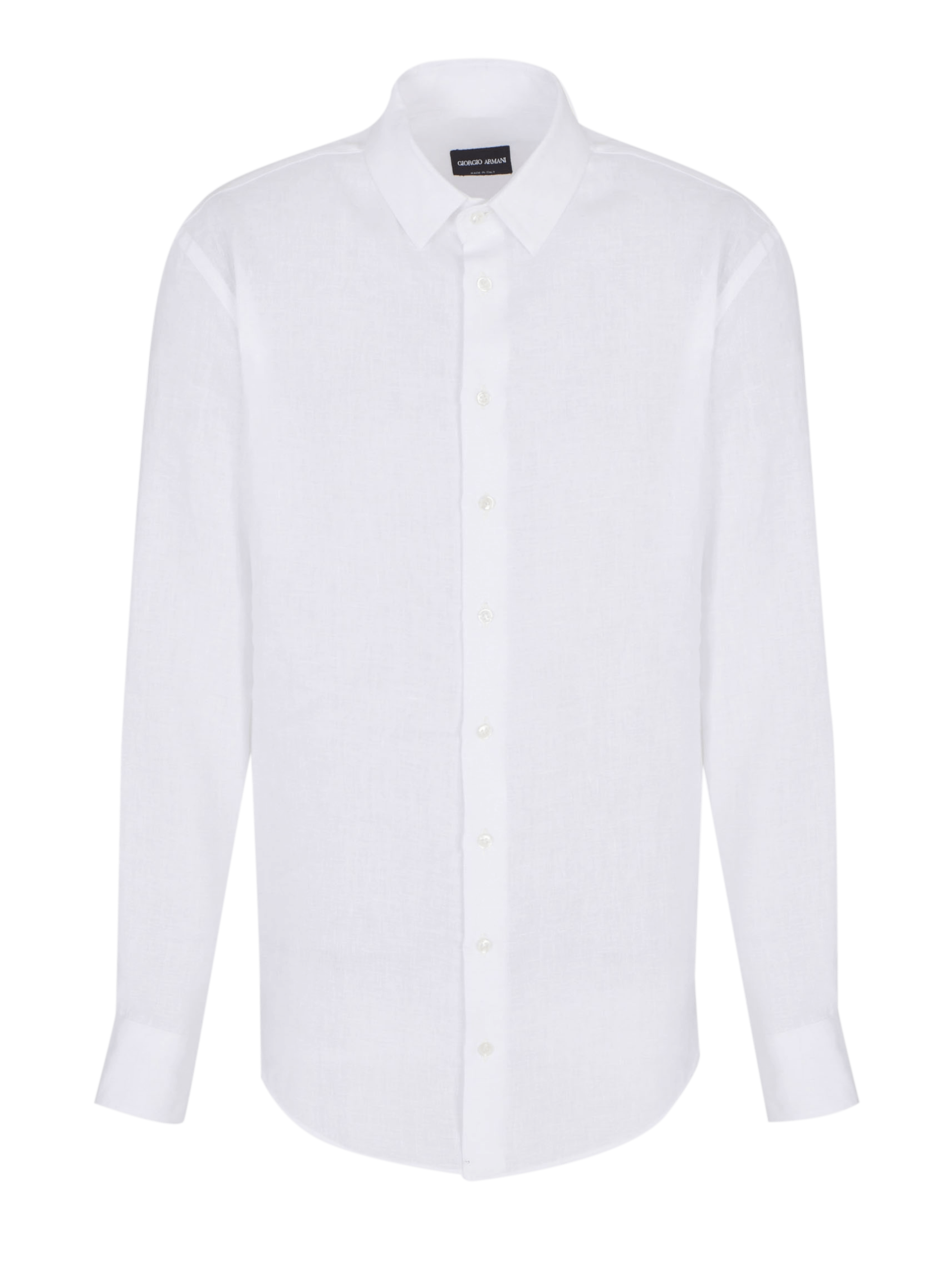 Camisa Masculina de Linho Branca