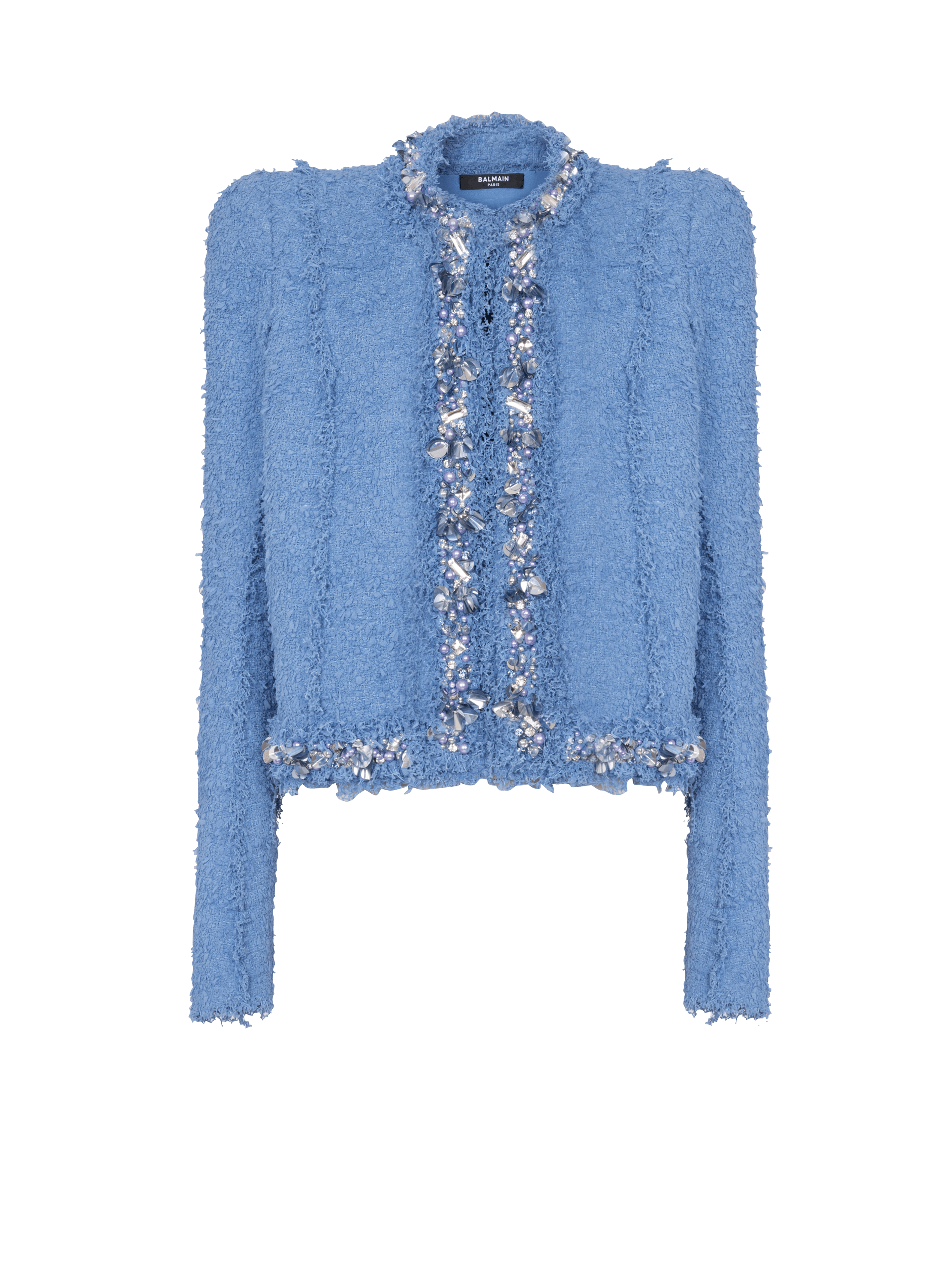 Casaco Tweed Azul