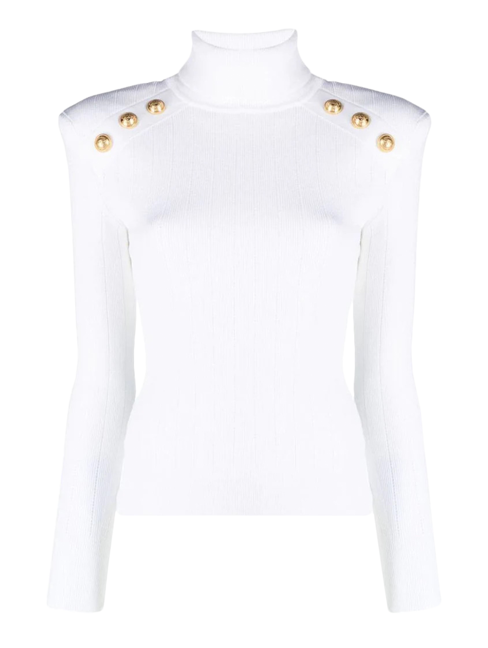 Suéter Gola Alta Branco