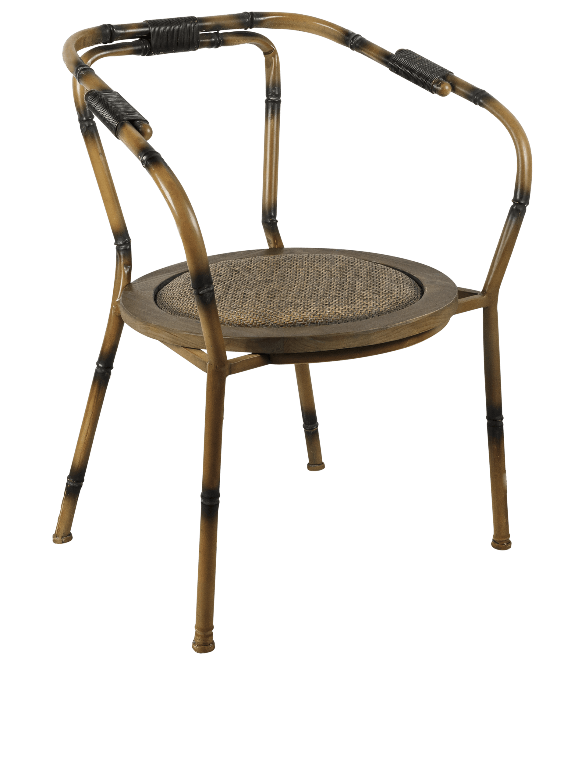 Cadeira “Faux Bambu” com Bra …