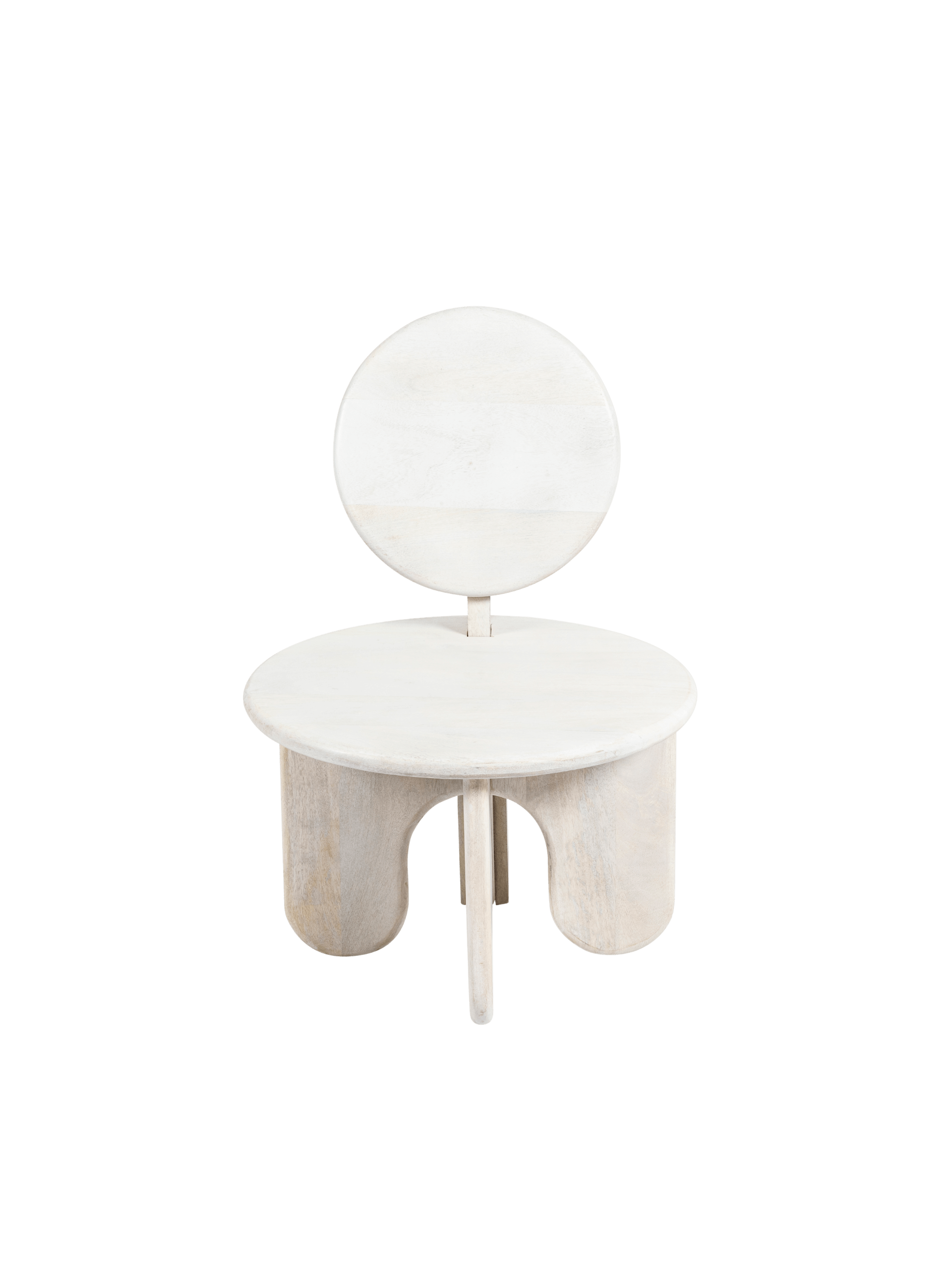 Cadeira com Design Curvo