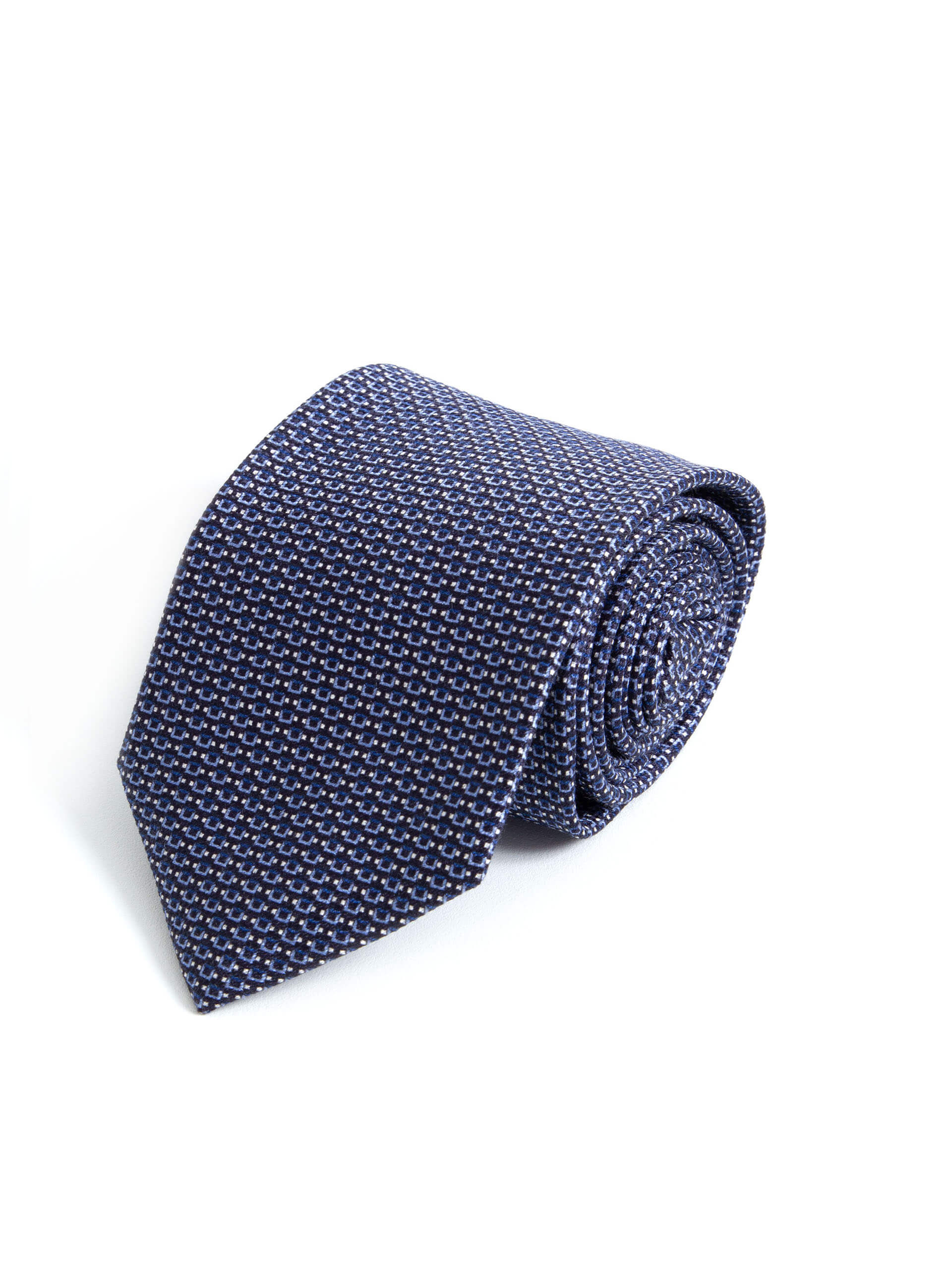 Gravata Standart Tie Estampada Azul