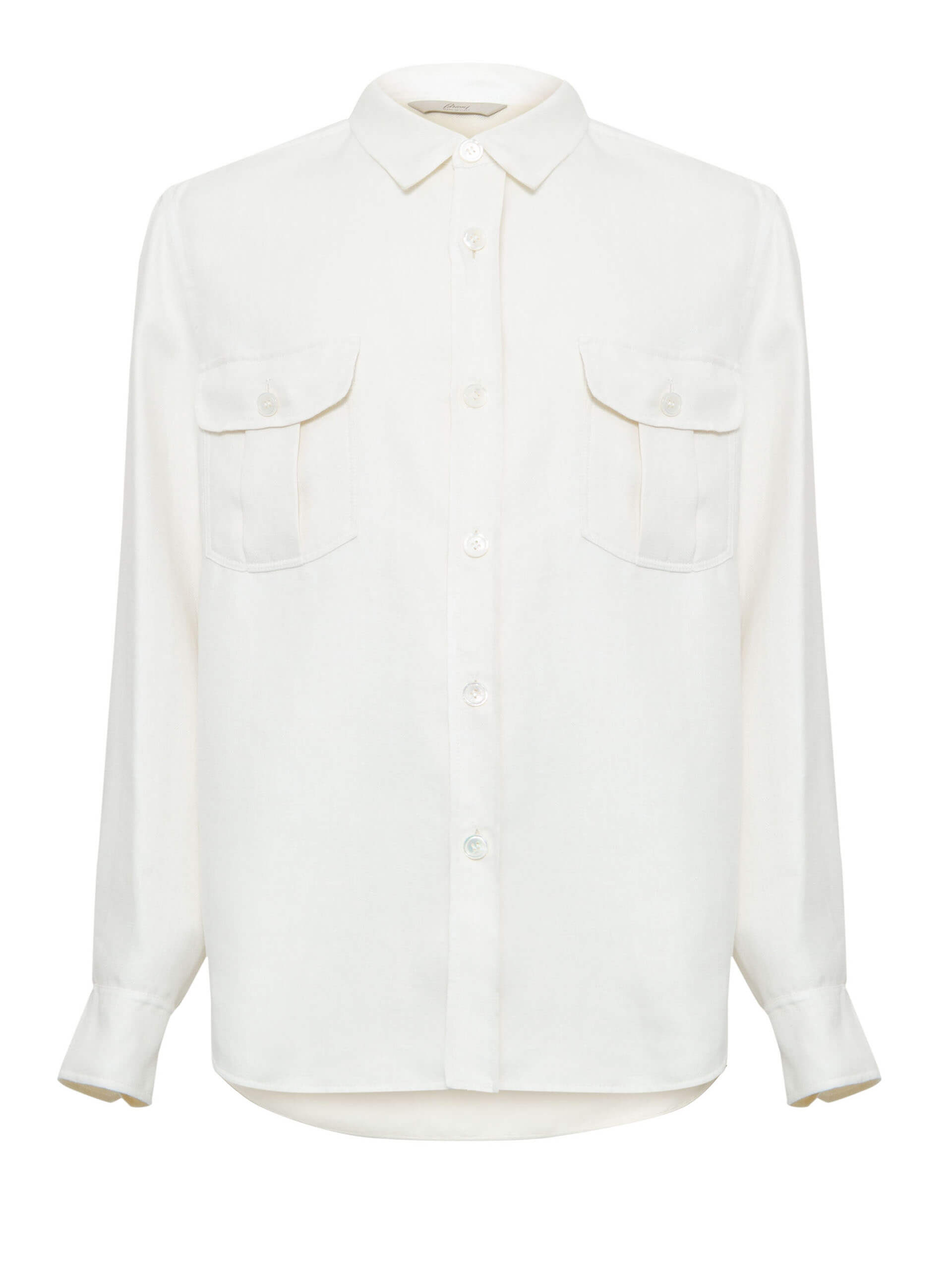 Camisa Manga Longa Overshirt Off White
