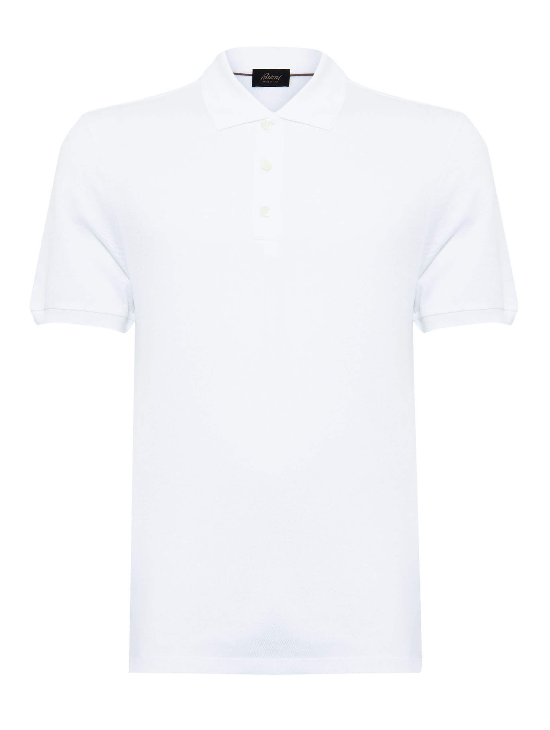 Camiseta Manga Curta Polo Branca