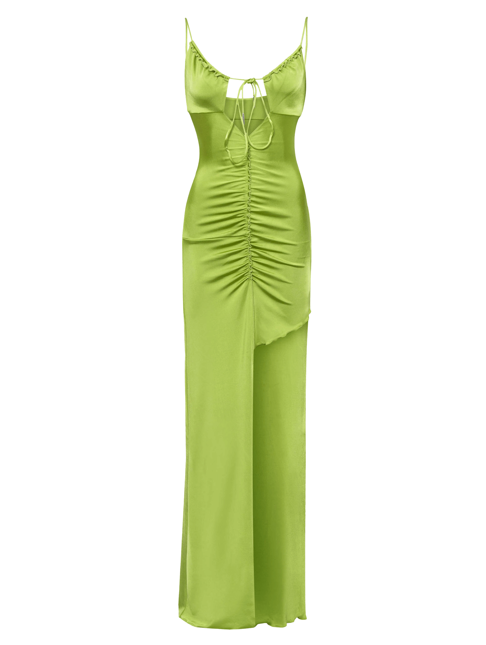 Vestido Longo Brie Purl Verde