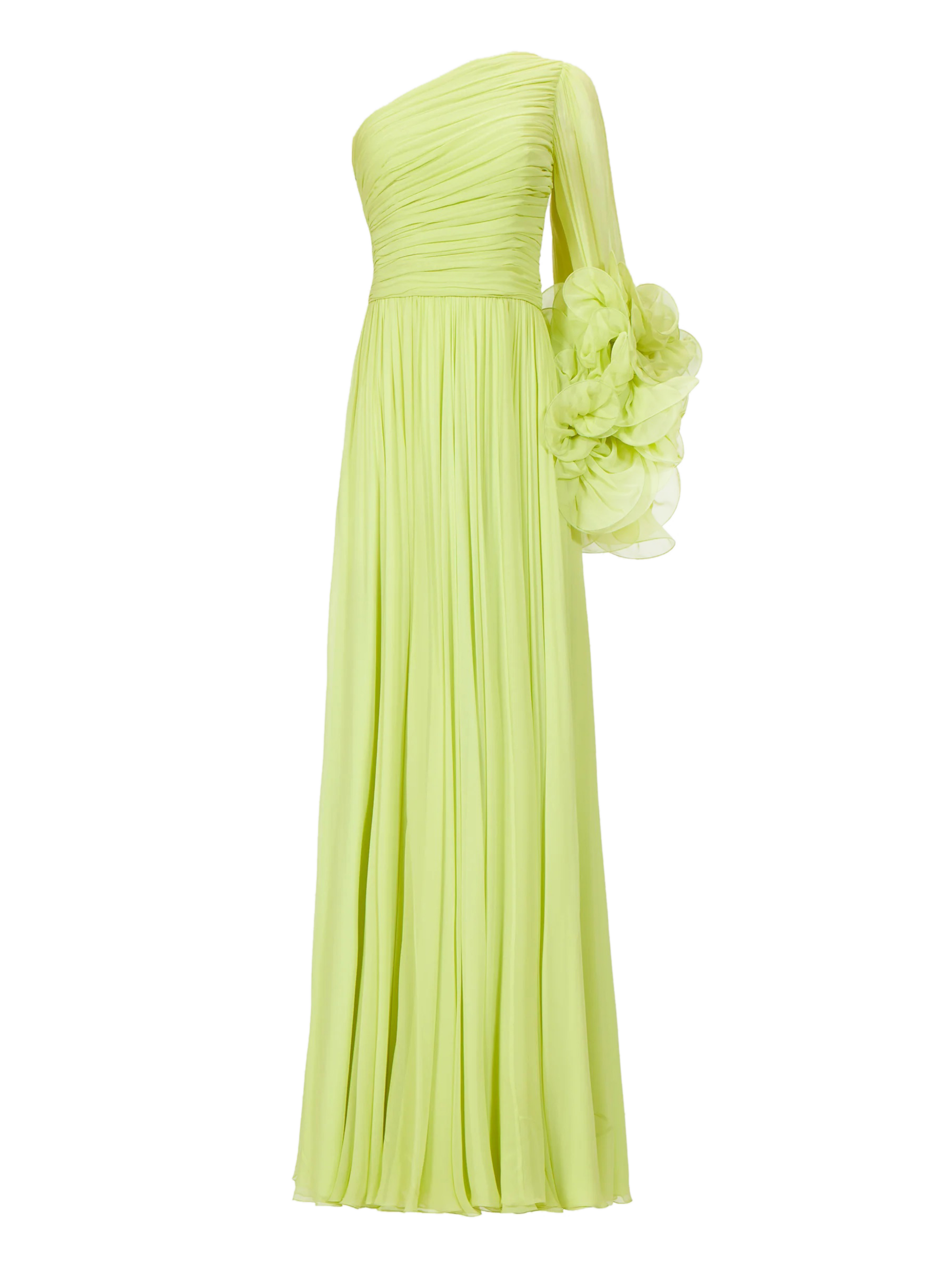 Vestido Longo Aziza Verde