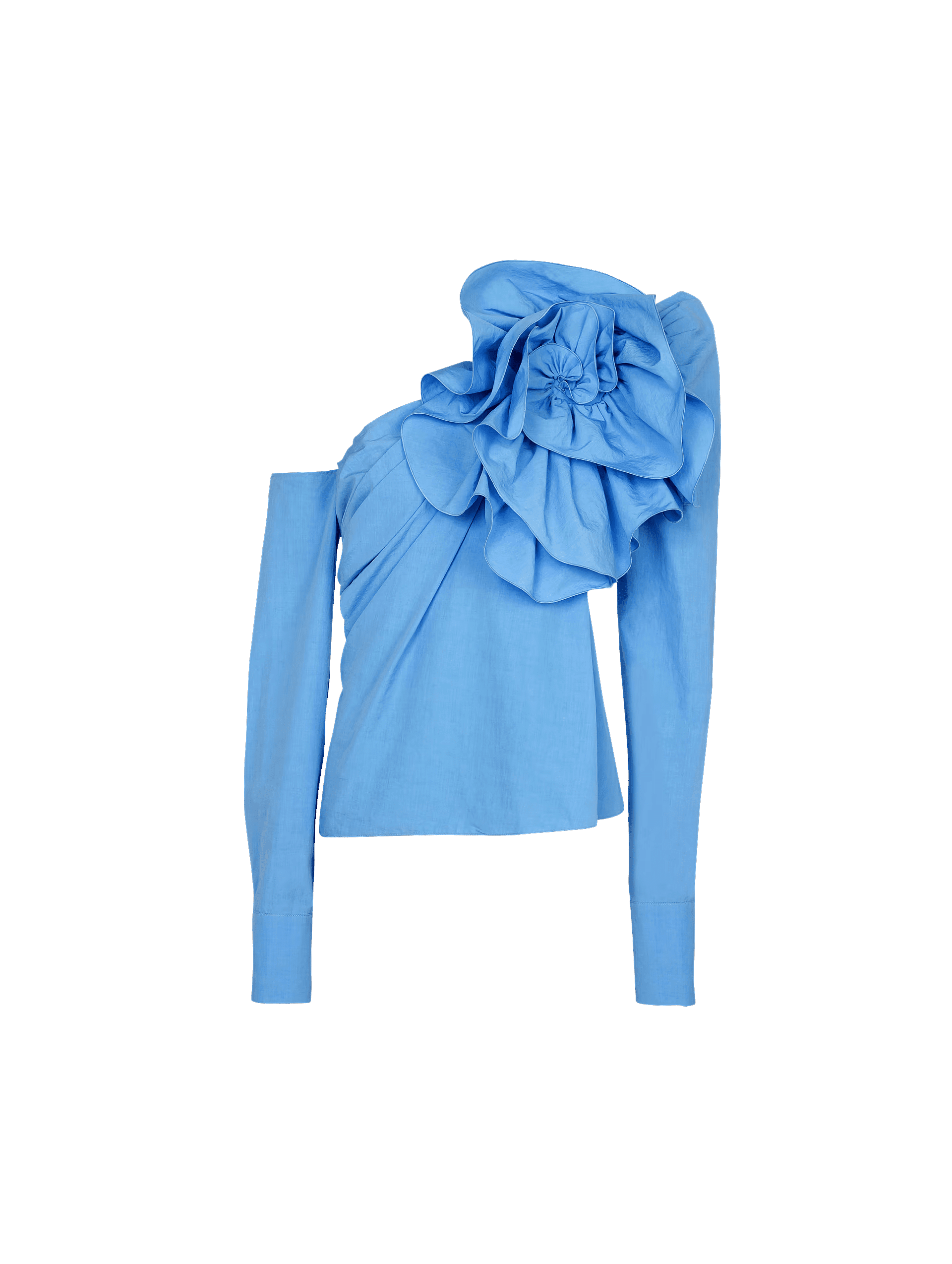 Blusa Assimétrica Azul